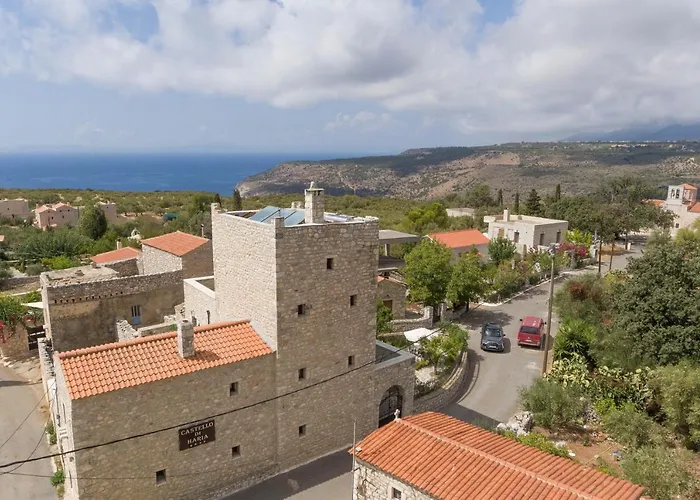 Lägenhetshotell Castello Di Haria Kalos (Laconia)