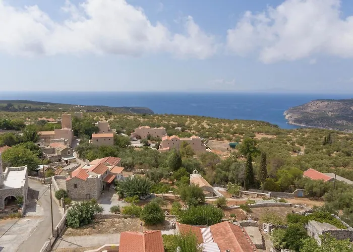 Castello Di Haria Lägenhetshotell Kalos (Laconia)